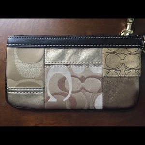 Coach Wristlet • beautiful patchwork